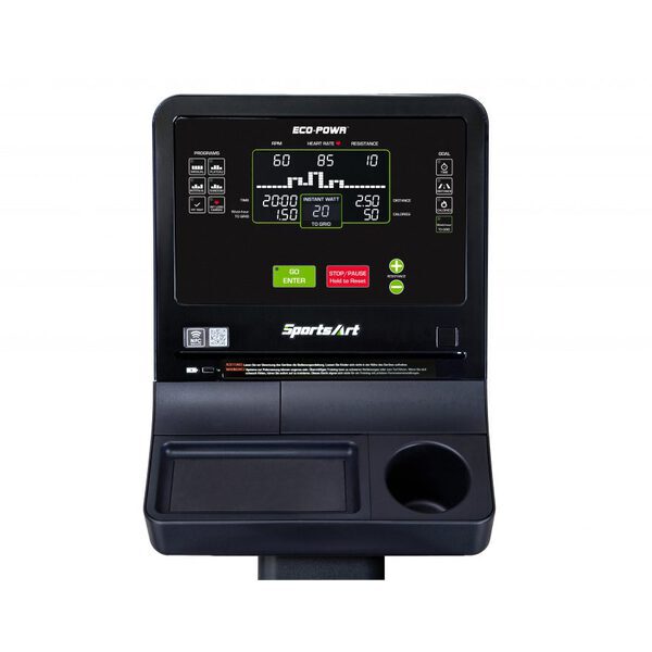 G574R ECO-POWR console with accessory tray and cup holder