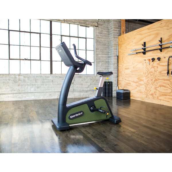 SportsArt G576U Status ECO-POWR upright cycle in a studio